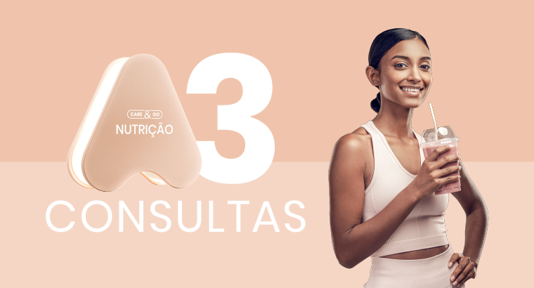 3 consultas de nutrição